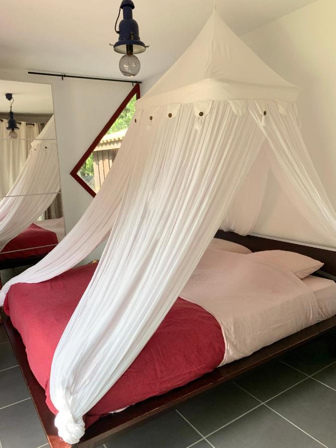 Hacienda De La Canopee Avec Piscine Chauffee Au Sel Hourtin Exterior photo